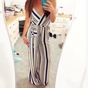 One piece pants jumper